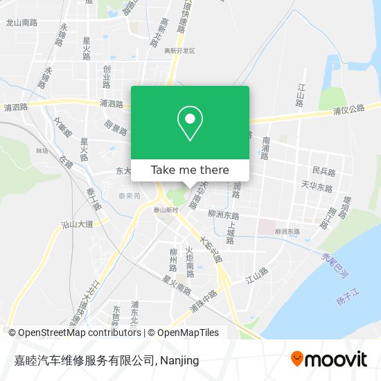 嘉睦汽车维修服务有限公司 map