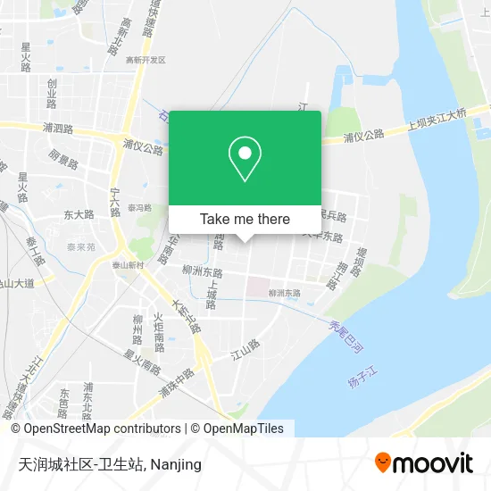 天润城社区-卫生站 map