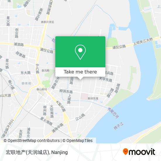 宏联地产(天润城店) map