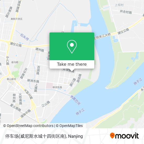 停车场(威尼斯水城十四街区南) map
