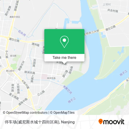 停车场(威尼斯水城十四街区南) map