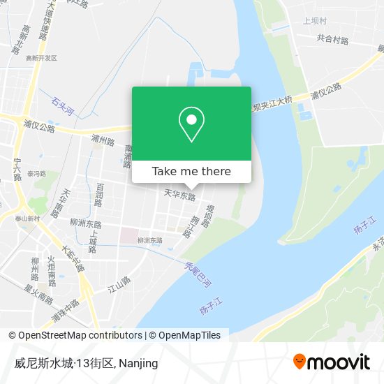 威尼斯水城·13街区 map