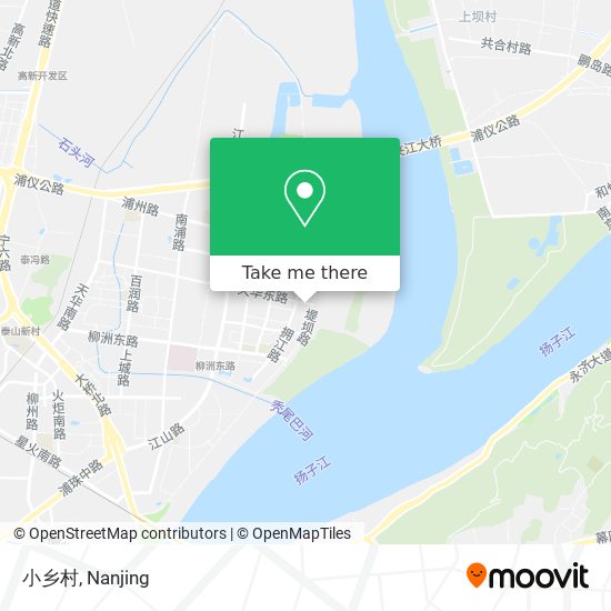 小乡村 map