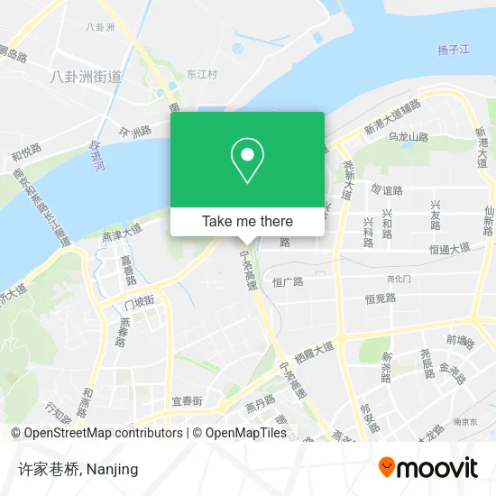 许家巷桥 map