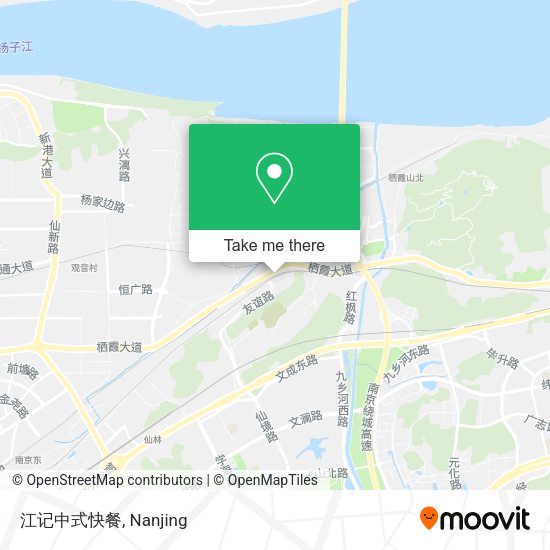 江记中式快餐 map