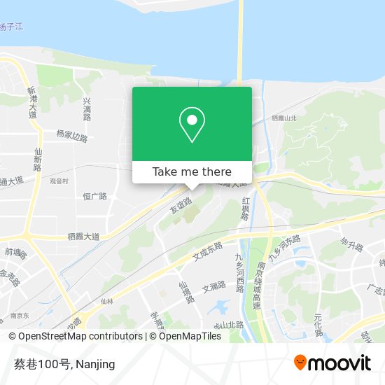 蔡巷100号 map