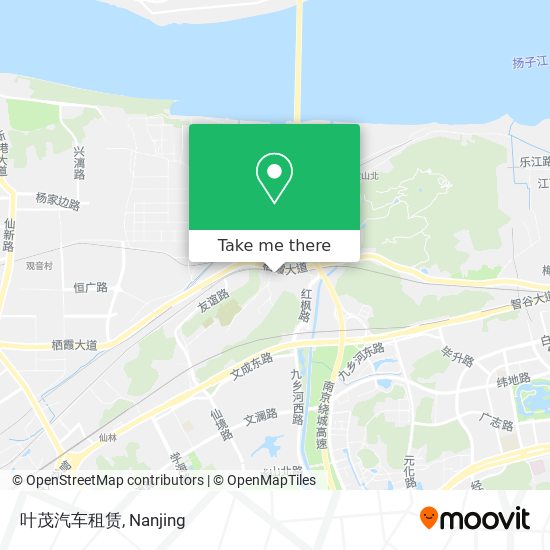 叶茂汽车租赁 map