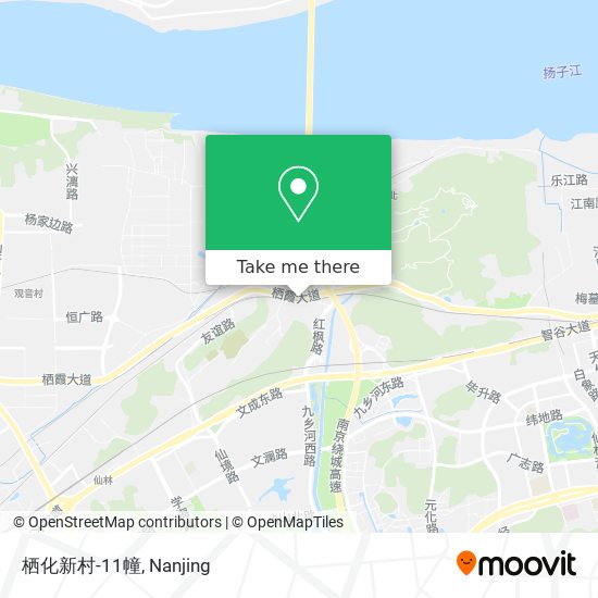 栖化新村-11幢 map