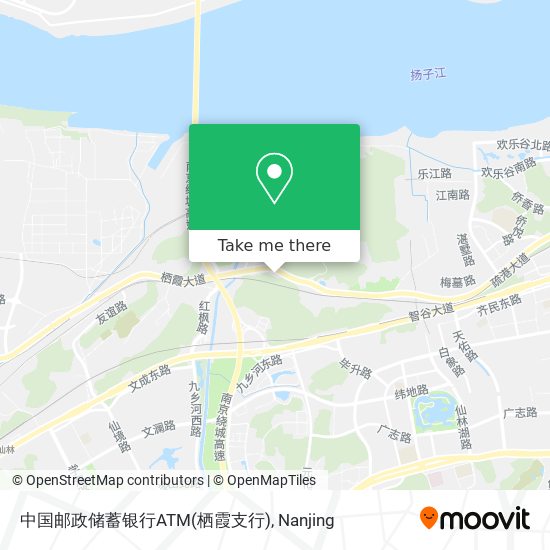 中国邮政储蓄银行ATM(栖霞支行) map