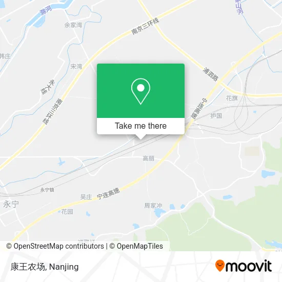 康王农场 map