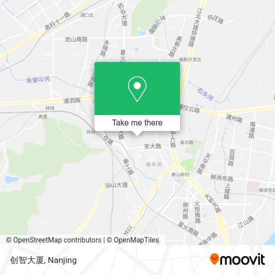 创智大厦 map