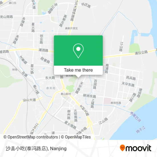 沙县小吃(泰冯路店) map