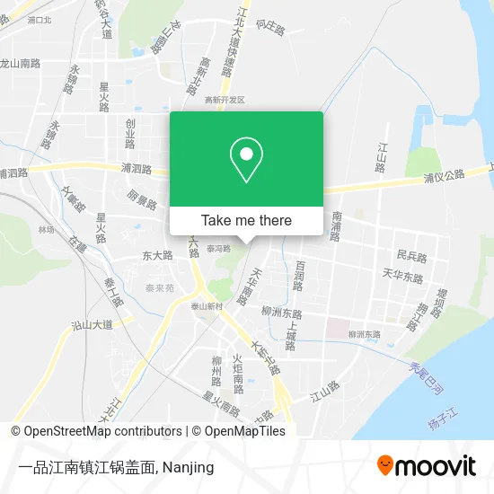 一品江南镇江锅盖面 map