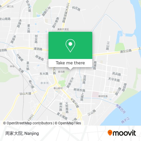 周家大院 map