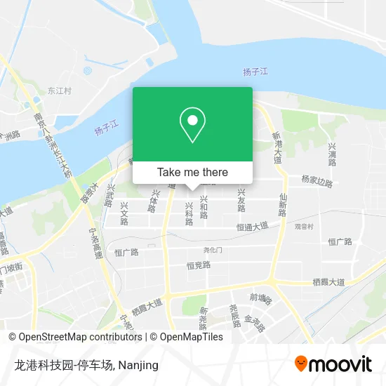 龙港科技园-停车场 map