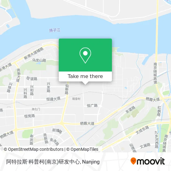 阿特拉斯·科普柯(南京)研发中心 map