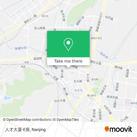 人才大厦-E座 map