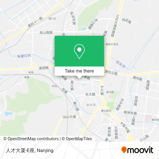 人才大厦-E座 map