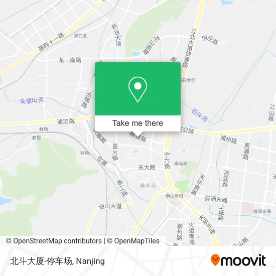北斗大厦-停车场 map