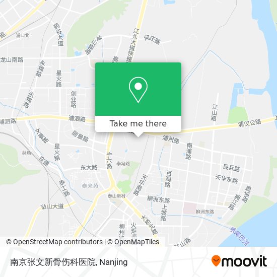 南京张文新骨伤科医院 map