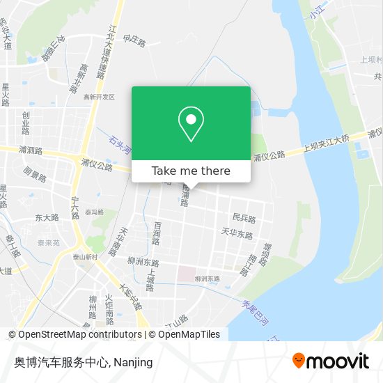 奥博汽车服务中心 map