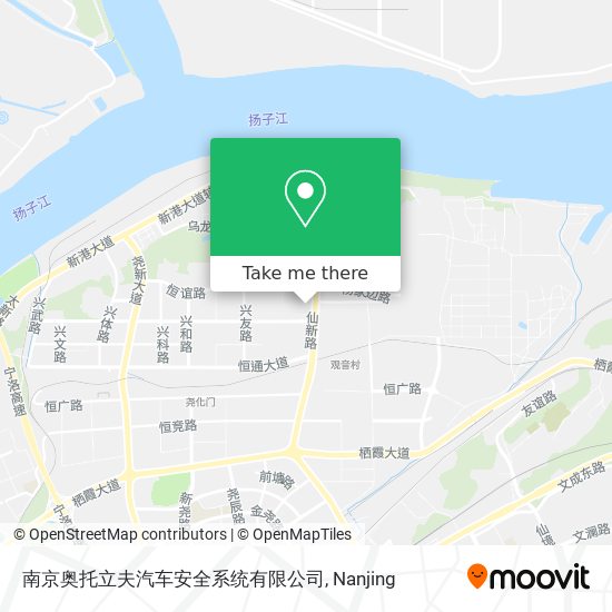南京奥托立夫汽车安全系统有限公司 map