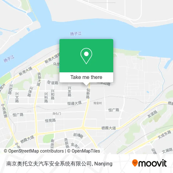 南京奥托立夫汽车安全系统有限公司 map