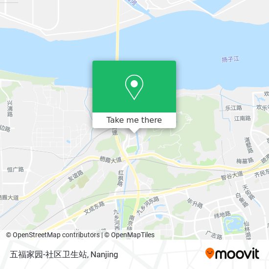 五福家园-社区卫生站 map
