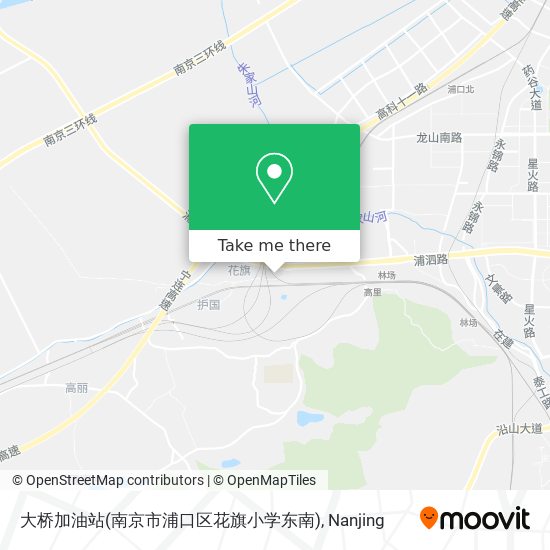 大桥加油站(南京市浦口区花旗小学东南) map
