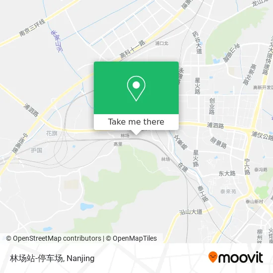 林场站-停车场 map