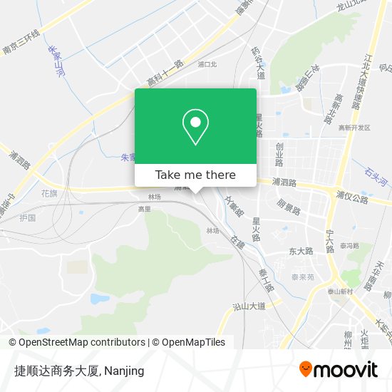 捷顺达商务大厦 map