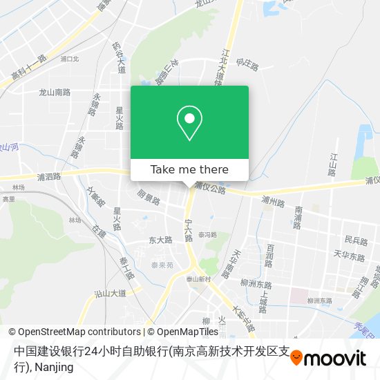 中国建设银行24小时自助银行(南京高新技术开发区支行) map