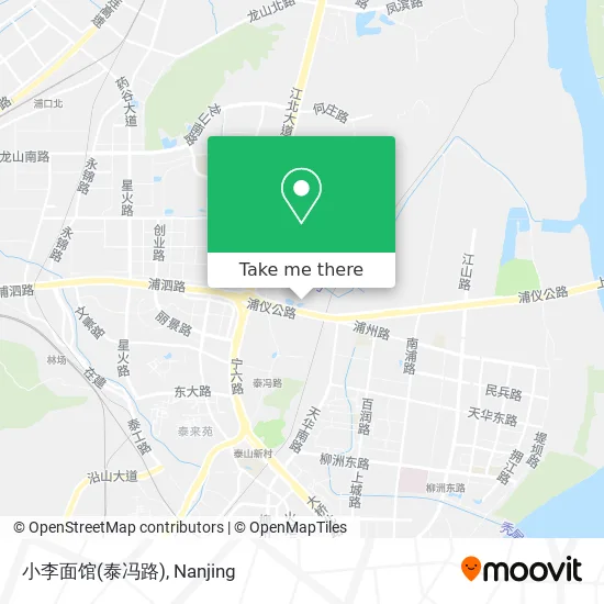 小李面馆(泰冯路) map