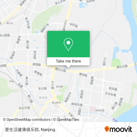 爱生活健康俱乐部 map