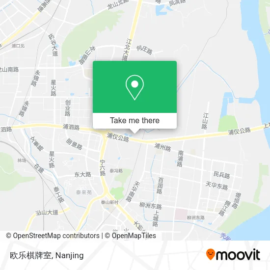 欧乐棋牌室 map