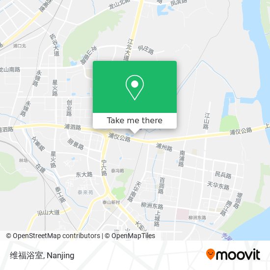 维福浴室 map