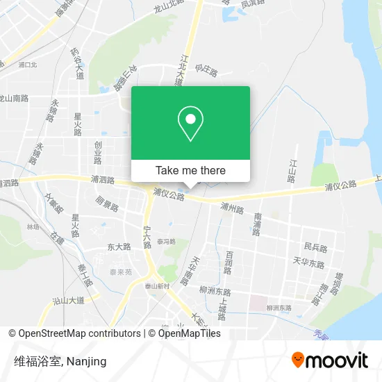 维福浴室 map