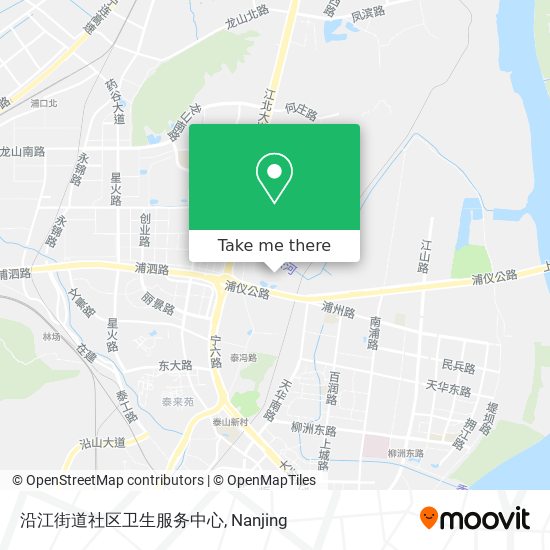沿江街道社区卫生服务中心 map
