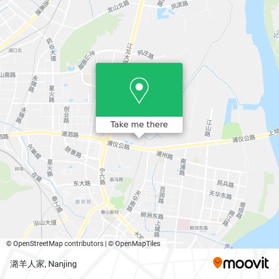 潞羊人家 map
