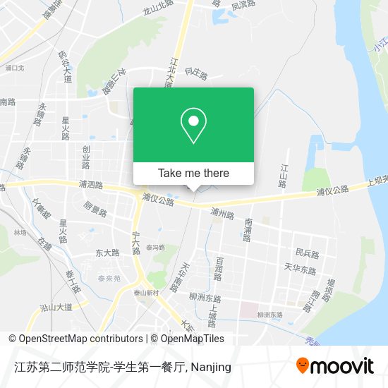 江苏第二师范学院-学生第一餐厅 map