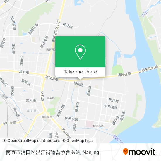 南京市浦口区沿江街道畜牧兽医站 map