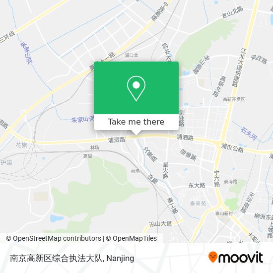 南京高新区综合执法大队 map