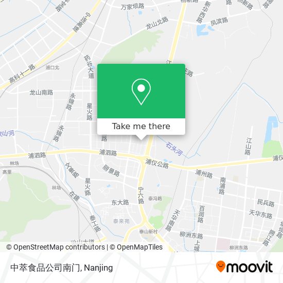 中萃食品公司南门 map