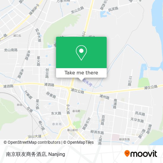 南京联友商务酒店 map
