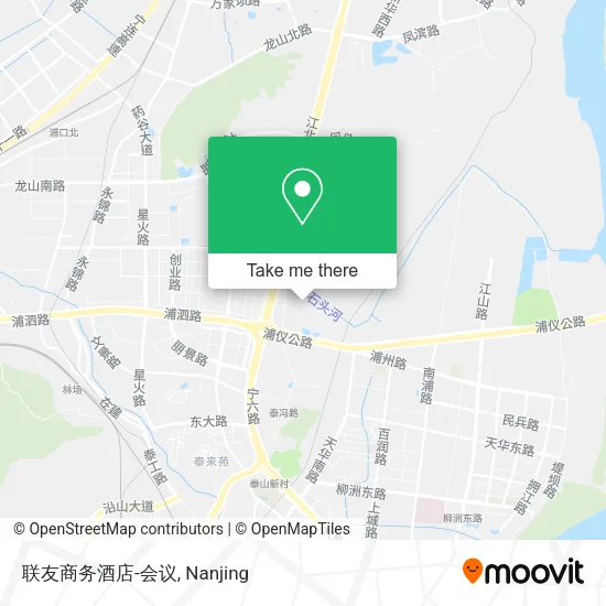 联友商务酒店-会议 map