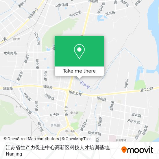 江苏省生产力促进中心高新区科技人才培训基地 map