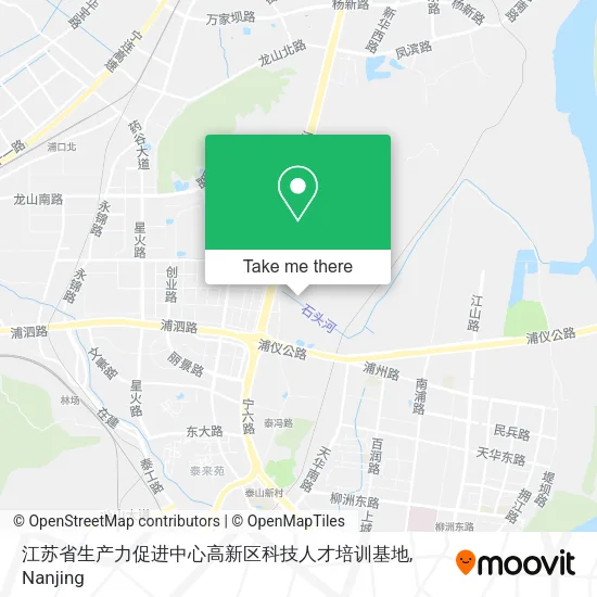 江苏省生产力促进中心高新区科技人才培训基地 map