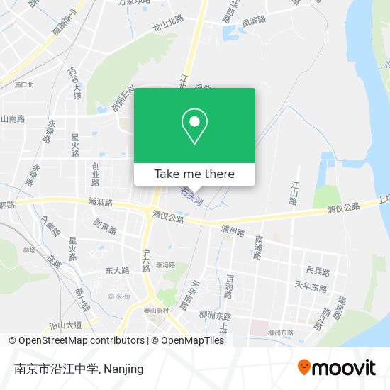 南京市沿江中学 map