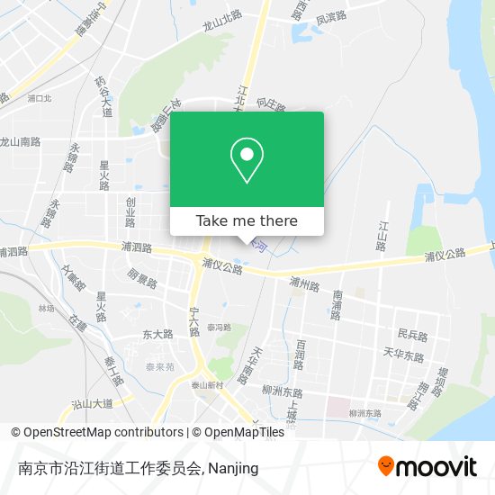 南京市沿江街道工作委员会 map