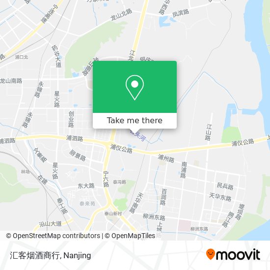 汇客烟酒商行 map